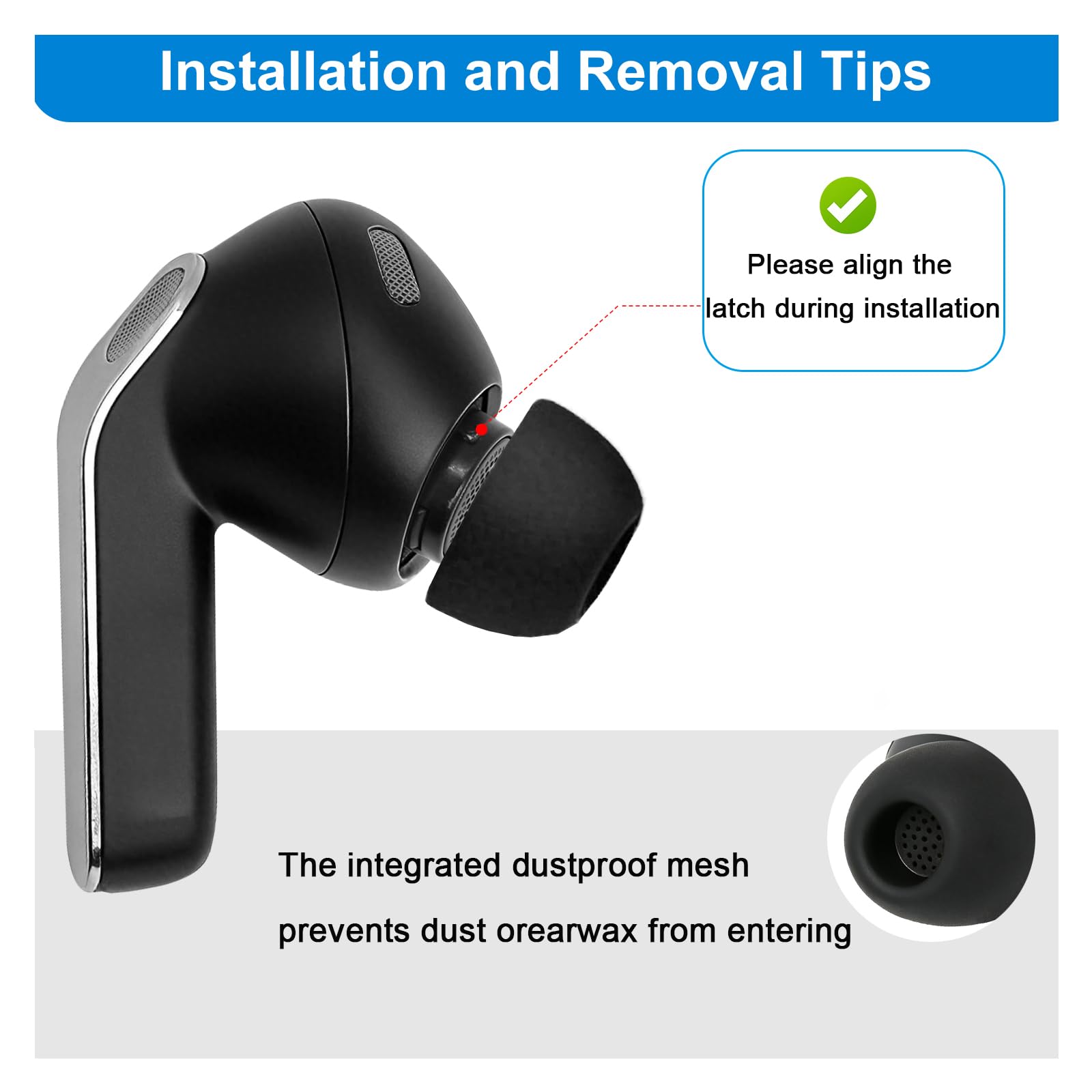 Amazon | Samsung Galaxy Buds 4 Pro & Buds3 Pro用イヤーチップ