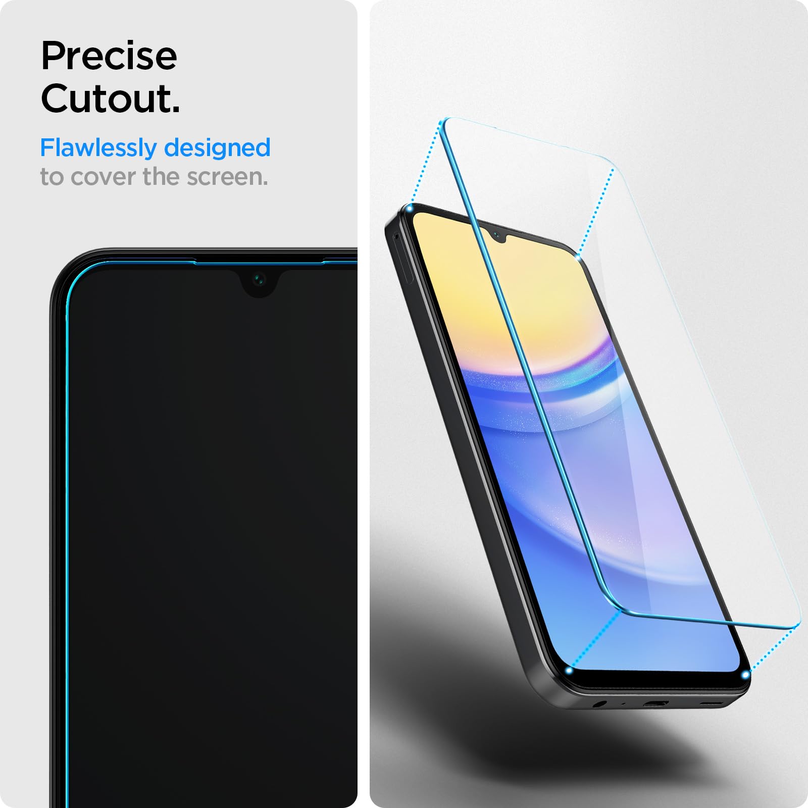 Spigen Glas.tR Slim Screenprotector – 2 Stuks – Compatibel Met Xiaomi 15T Pro En 15T – 9H Hardheid – Case Friendly – Olie-afstotend