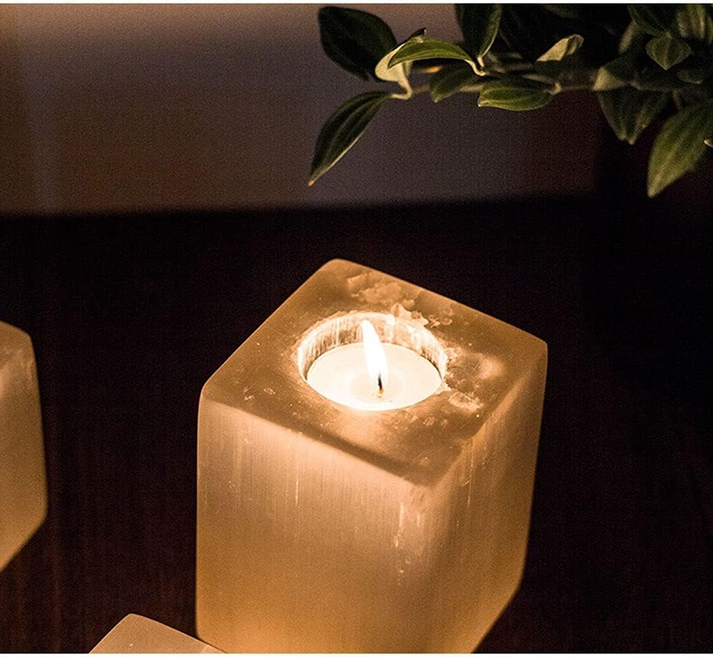 candle-holder Ore Aromatherapy Small Candle Holder Household Lamp Luxury Decoration Table Decoration Retro Romantic Candle Table Lamp without Candle candlestick(A)