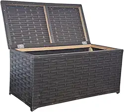 Baú Decorativo para Armazenamento/Organizador Multiuso horizontal 60x30 (ARGILA)