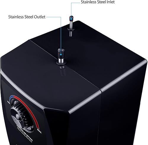 Miniatura 4 de American Standard ASH-110 Dispensador de agua caliente, incluye grifo de agua de doble mango de níquel cepillado 780 vatios, 110 V
