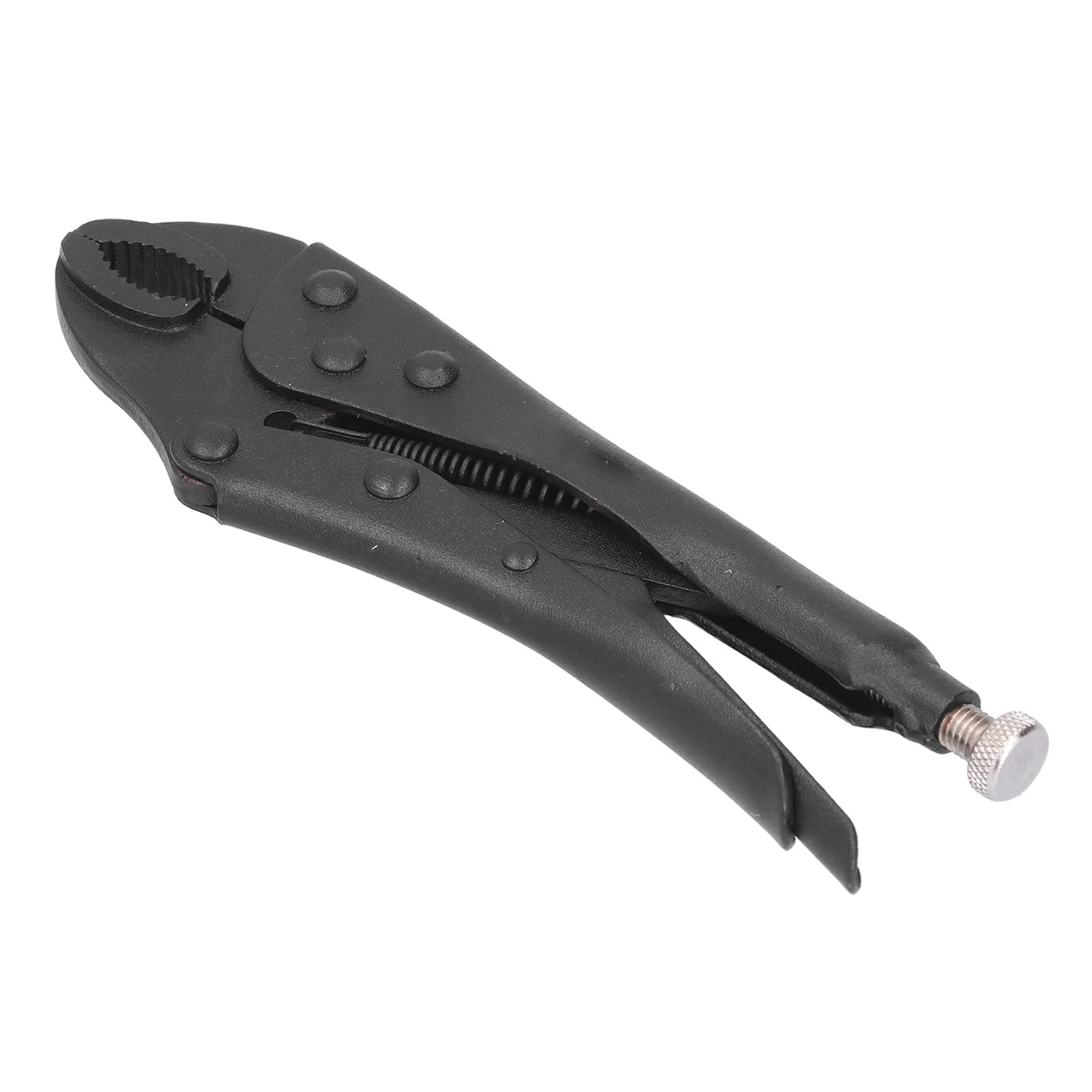 Alicates de presión boca redonda de 25 cm en acero al carbono con níquel SK-127-10