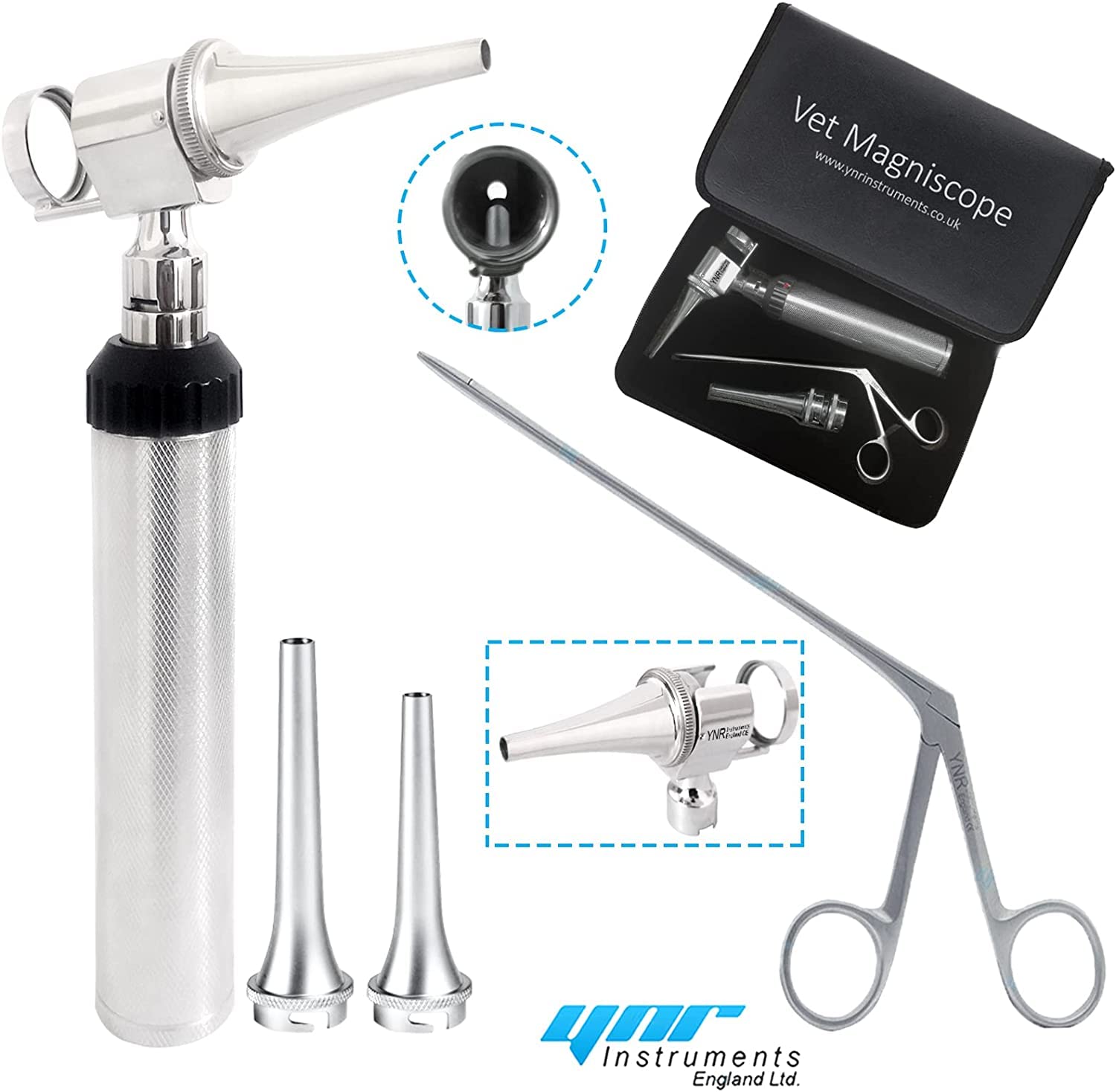 Otoscopio veterinario Hartmann Speculum Set Veterinario CE diagnostico medico