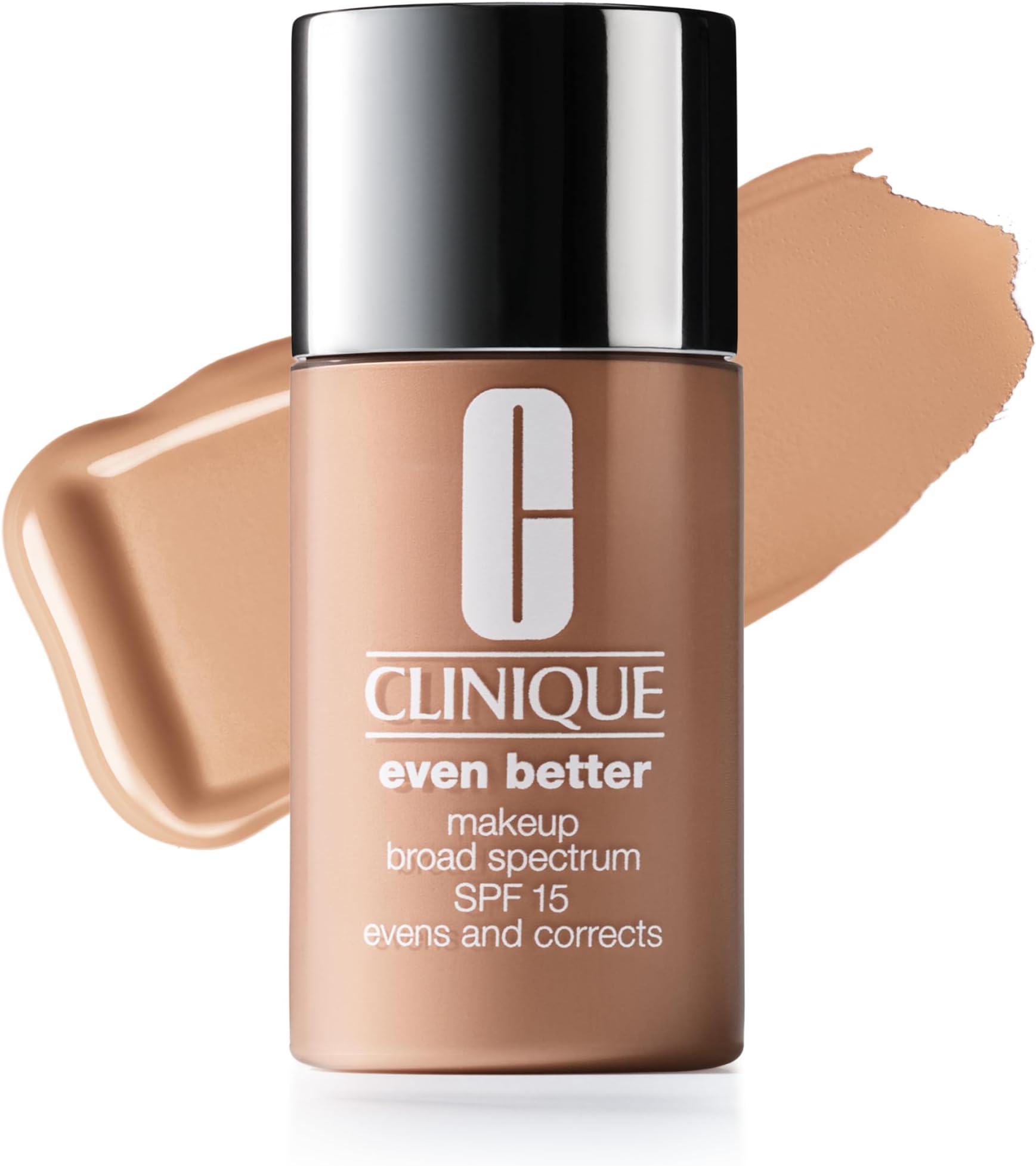 Even Better Makeup Liquid Foundation SPF 15 With Vitamin C For Dry + Oily Combination Skin Types | Medium Coverage + Natural Finish | Evens Skin Tone + Reduces Dark Spots