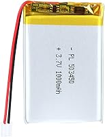 Vista 62 de 802030 Batería Lipo de 3.7V 400mAh 802030 Juego de Batería de Polímero de Litio Recargable con Conector JST PH2.0mm para Dispositivo Electrónico