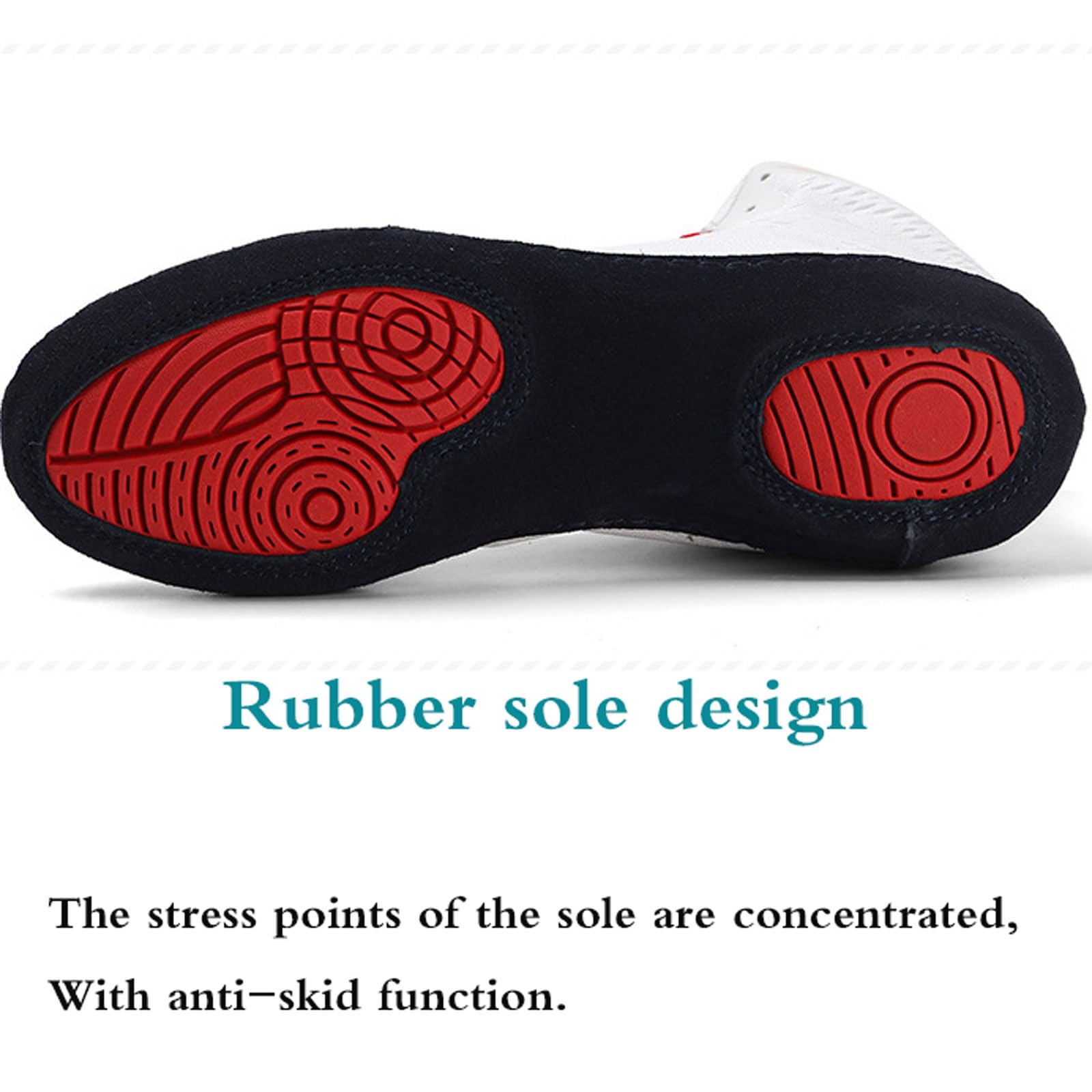 Scarpe da Pugilato,Scarpe da Boxe giovanili,Scarpe da Wrestling,Unisex,Flessibili,durevoli,Traspiranti,Varie Misure,Moda,Antiscivolo,Laced,per Taekwondo,Arti Marziali,Box,Kung Fu,Bambini