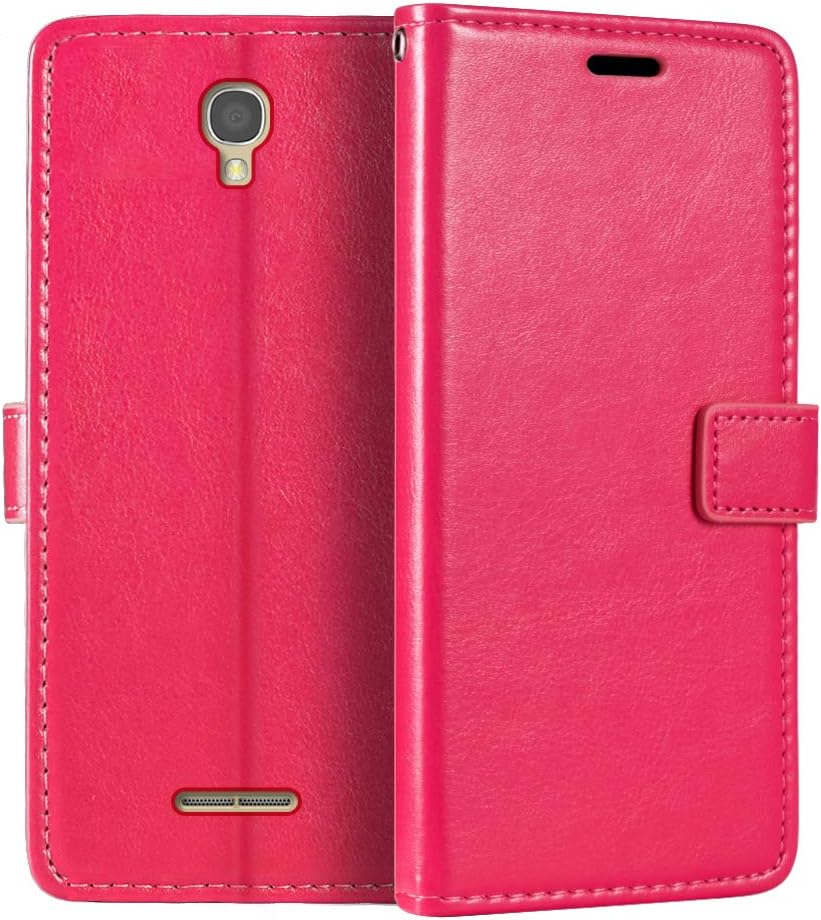 Alcatel One Touch Pop Star 4G 5070X 5070D Wallet Case, Premium PU Leather Magnetic Flip Case Cover with Card Holder and Kickstand for Alcatel One Touch Pop Star 4G 5070X 5070D