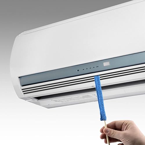 Miniatura 7 de 12 piezas de microfibra con detalles de plumero, cepillo de limpieza de hendiduras, plumero de microfibra, mini plumeros para limpiar el hogar,