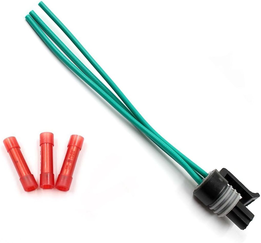 ICP EBP Repair Connector Harness Pigtail 3 Way 5C3Z12224A, 904-222 Fit For Ford F250 F350 F450 F550 6.0L 6.4L 7.3L Diesel Powerstroke