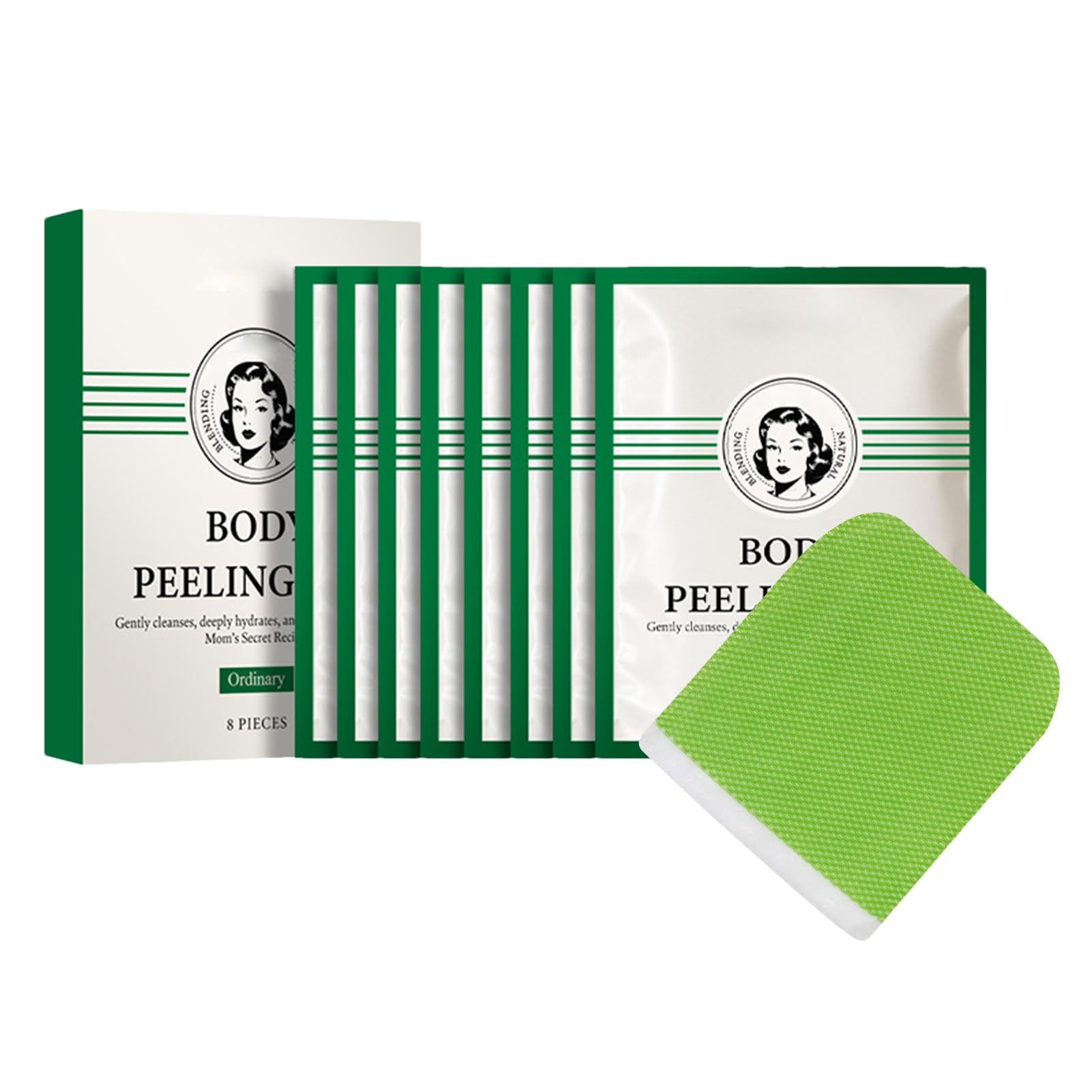 Muiltvoe Body Scrubber Mitt, Gentle Bath Glove, Shower Scrub Pad, Skin Renewal Cleaning Cloth, Body Tool for Men Women Sensitive Skin