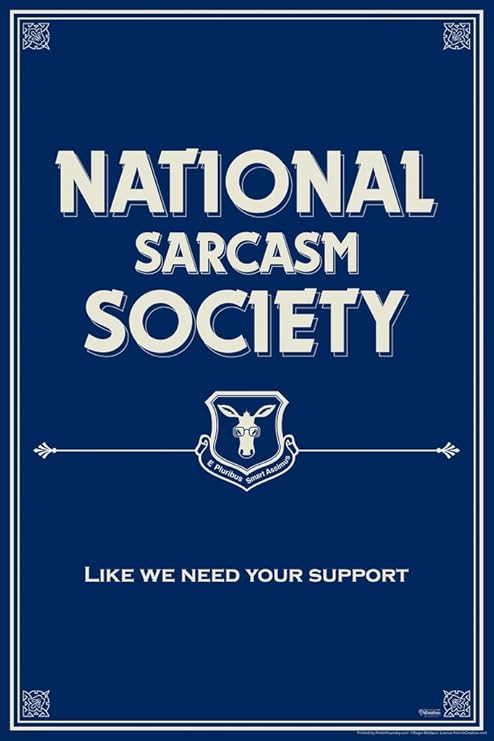 National sarcastic society Clearance