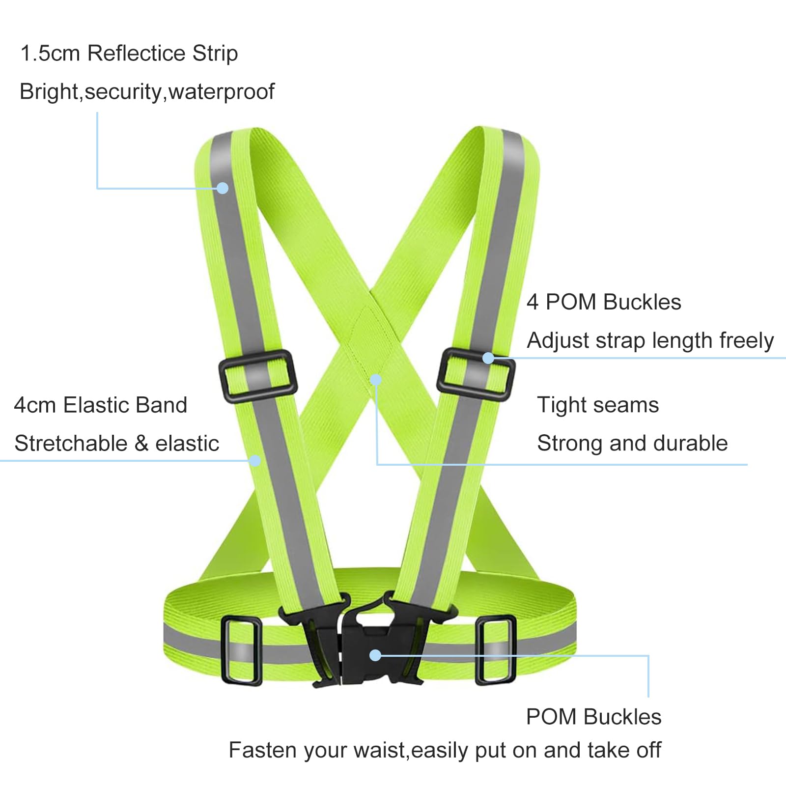 Veste Fluo Chantier Lynx Plus Gilet De Sécurité Jaune - Taille XL, Warnschutzweste Pour Travail Et Sécurité Gilet Orange