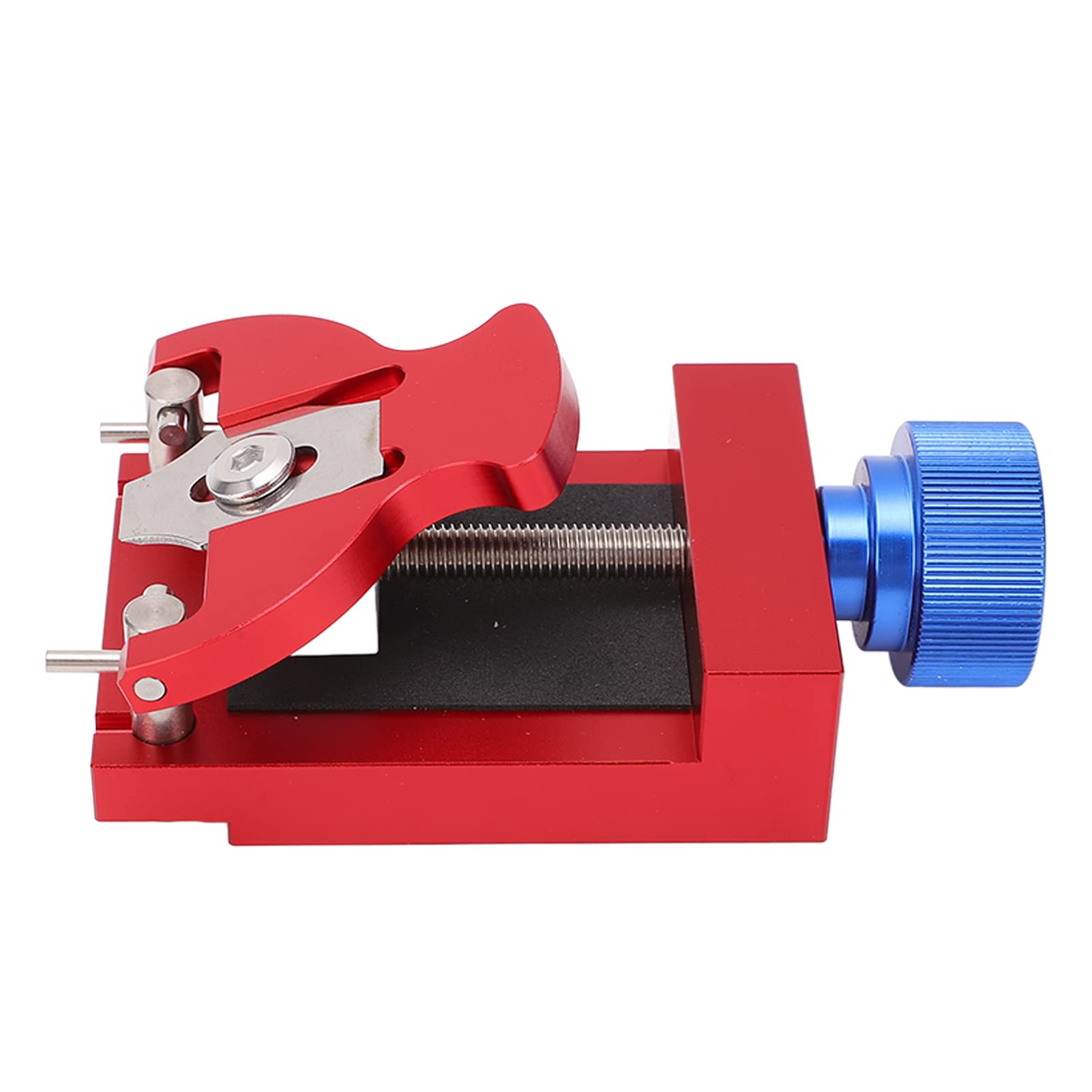 kit riparazione orologi Strumento Porta Orologio In Acciaio Inossidabile Con Cuscinetto In Gomma: Morsetto Per Versatile Per Orologiai E Appassionati Di Riparazioni attrezzi orologiaio