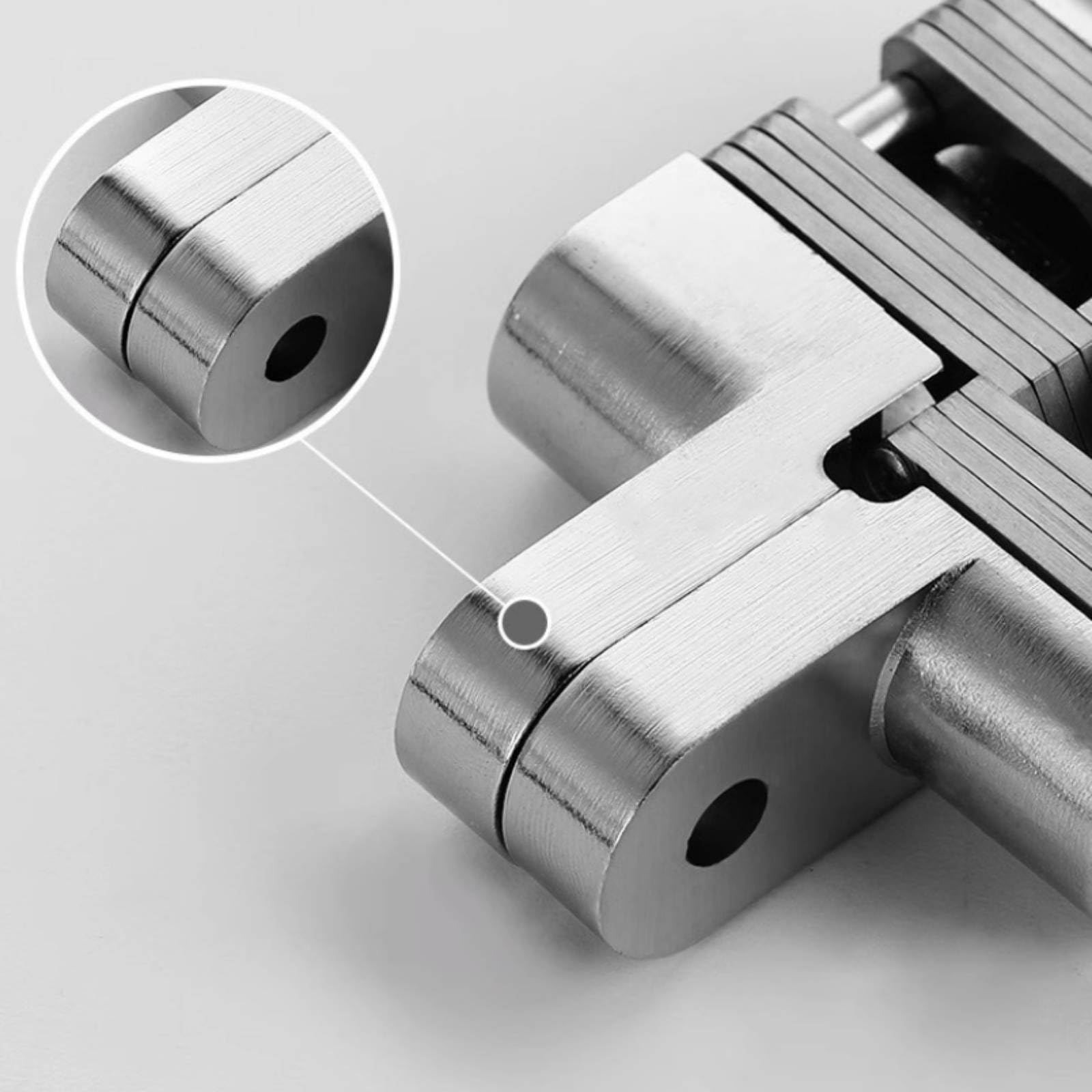 Cerniera per Anta di Armadio Antiruggine, N. 2, 1 Pezzo, Porta ≥20 Mm, 10 Kg