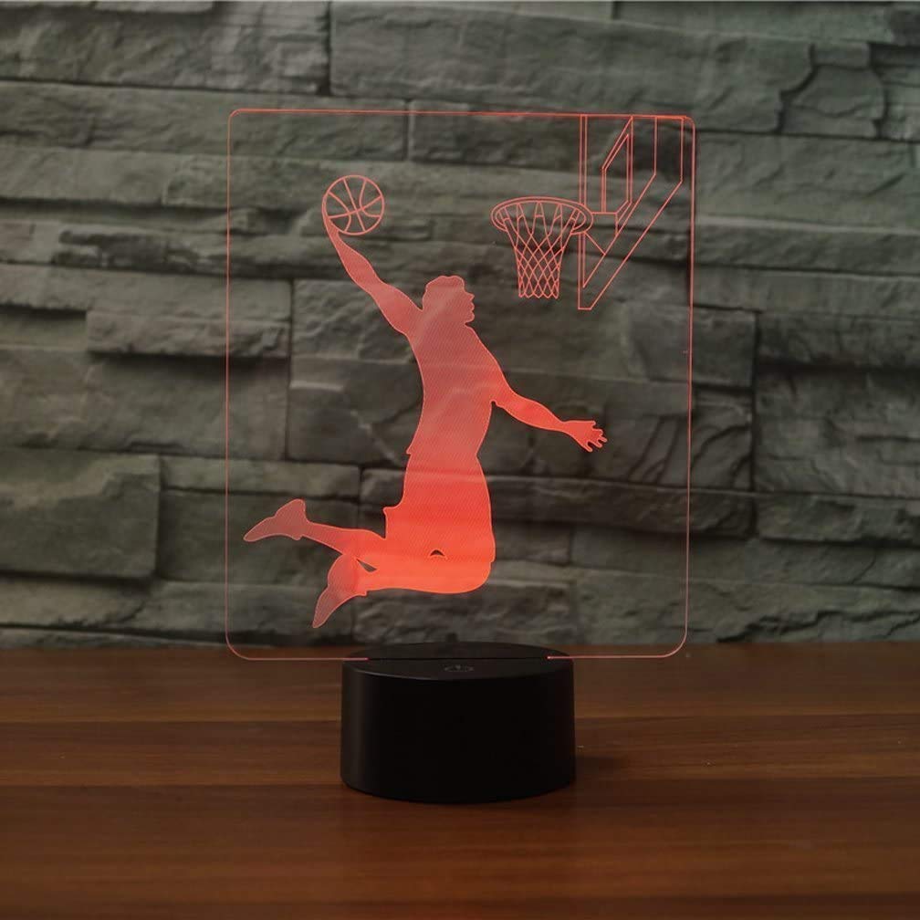 3D Cascades De Moto Led Lampe Art Déco Lampe Lumières Led Décoration Lampes Cadeau Veilleuse