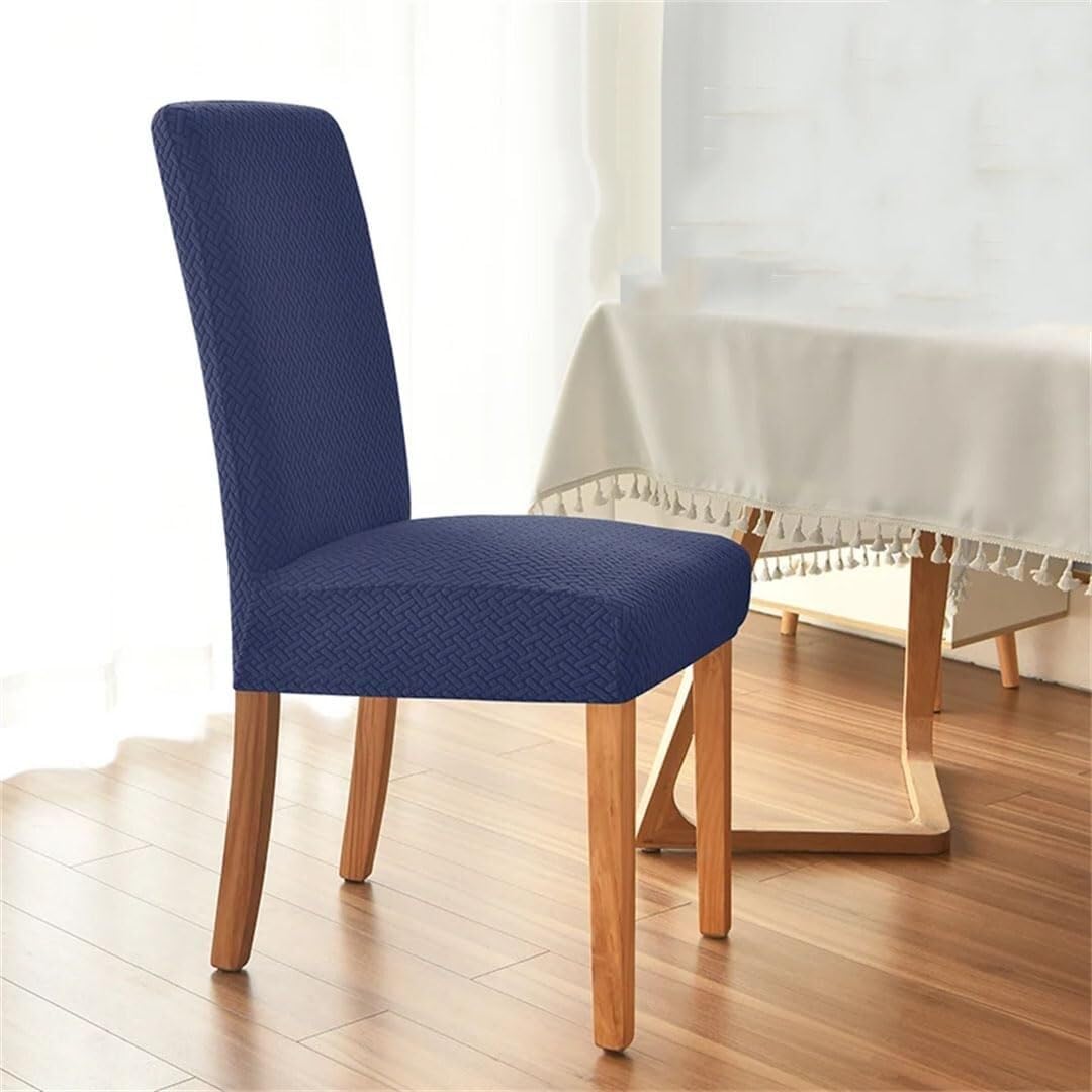 Fundas para sillas comedor elásticas pack de 2 protector asiento sarga para sala estar hotel