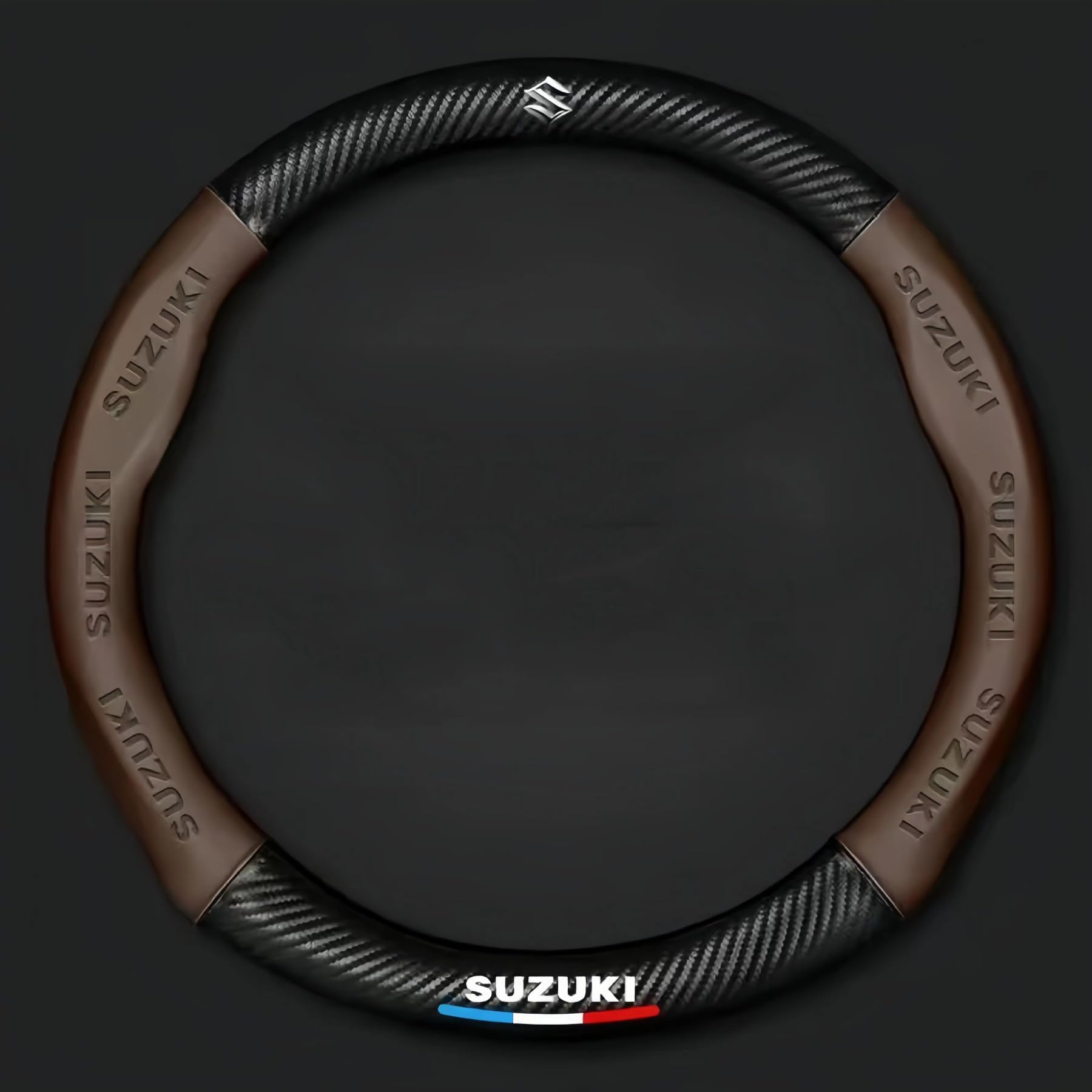 Car Steering Wheel Cover For Suzuki Ignis Jimny S-Cross Swift SX4 Vitara Alto Baleno Equator Ciaz Samurai Ertiga Accessories - 34 - View #10