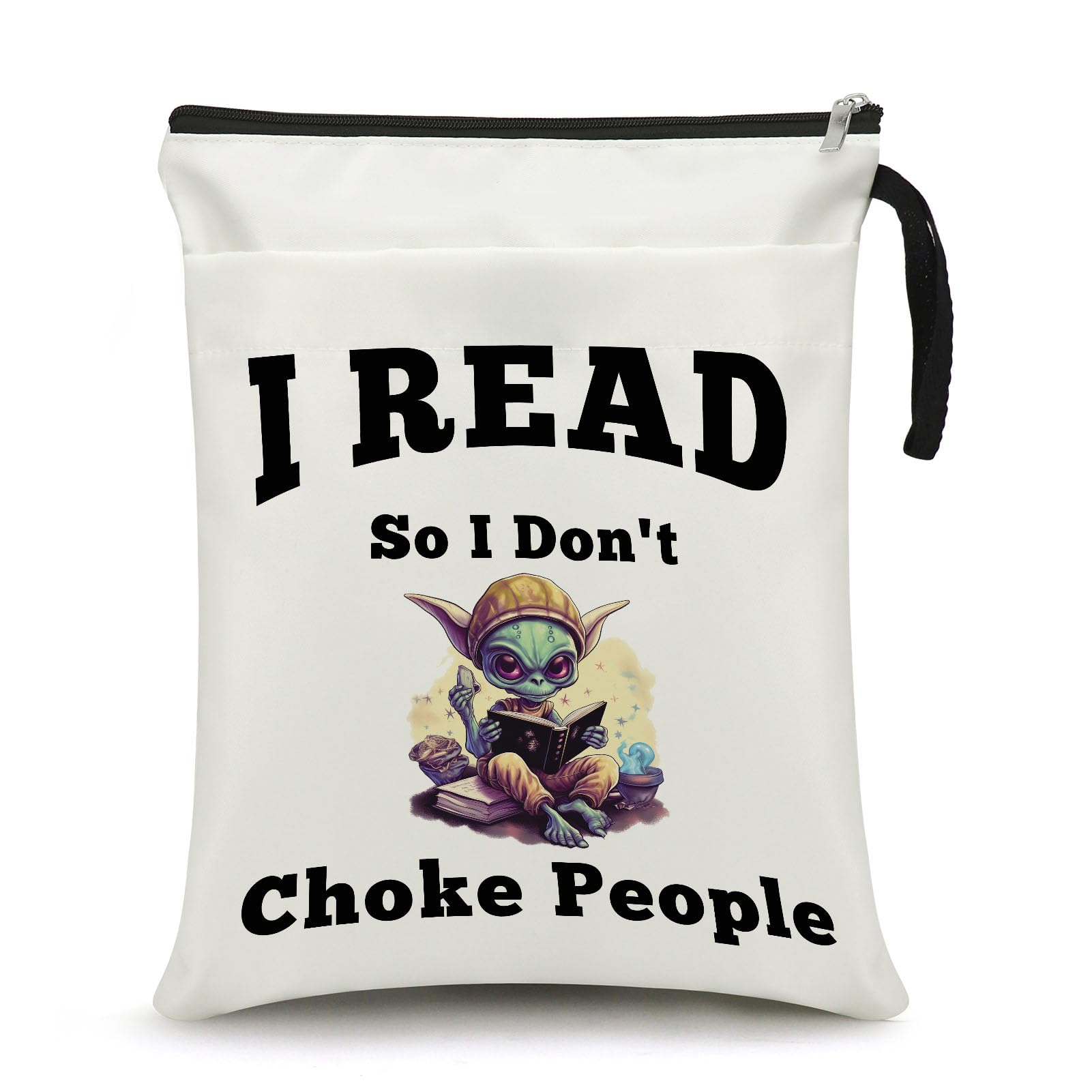 Reading Gifts for Book Lovers Funny Book Sleeve Book Covers for Paperbacks Bookworm Gifts for Girls Book Reader Gifts Book Protector Pouch Bibliophile