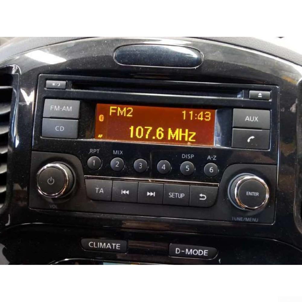 Display LCD di ricambio per radio compatibile con Qashqai, per Juke, per Micra, per Navara, NV200, pezzi di ricambio per display dell'autoradio