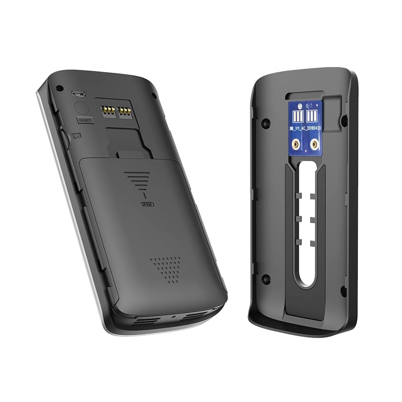 Videocamera per Campanello, Wireless Smart Campanello Visione notturna 1080P Videocitofono vocale Campanello PIR Rilevazione movimento Telecamera for telefono porta di sicurezza ,Allarme Casa,Citofono