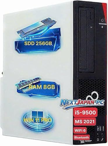 �y�����ςݕi�z�x?�m?�� �f�X�N�g�b�v�p�\�R�� Core i5 9500 Ram 8GB SSD 256GB Offfice2021&Win 11 pro/Wifi 6+ Bluetooth/DVD�h���C�u/HDMI+DVI/�}���`��ʑΉ�/USB 3.1