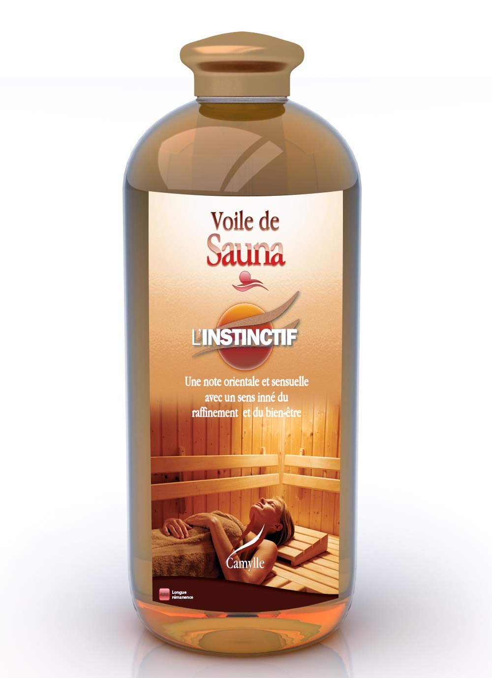 Camylle - Sauna Fragrance L'Instinctif - Fragrances Based on Pure and Natural Essential Oils for Sauna - with a languorous and Oriental Fragrance - 1000ml