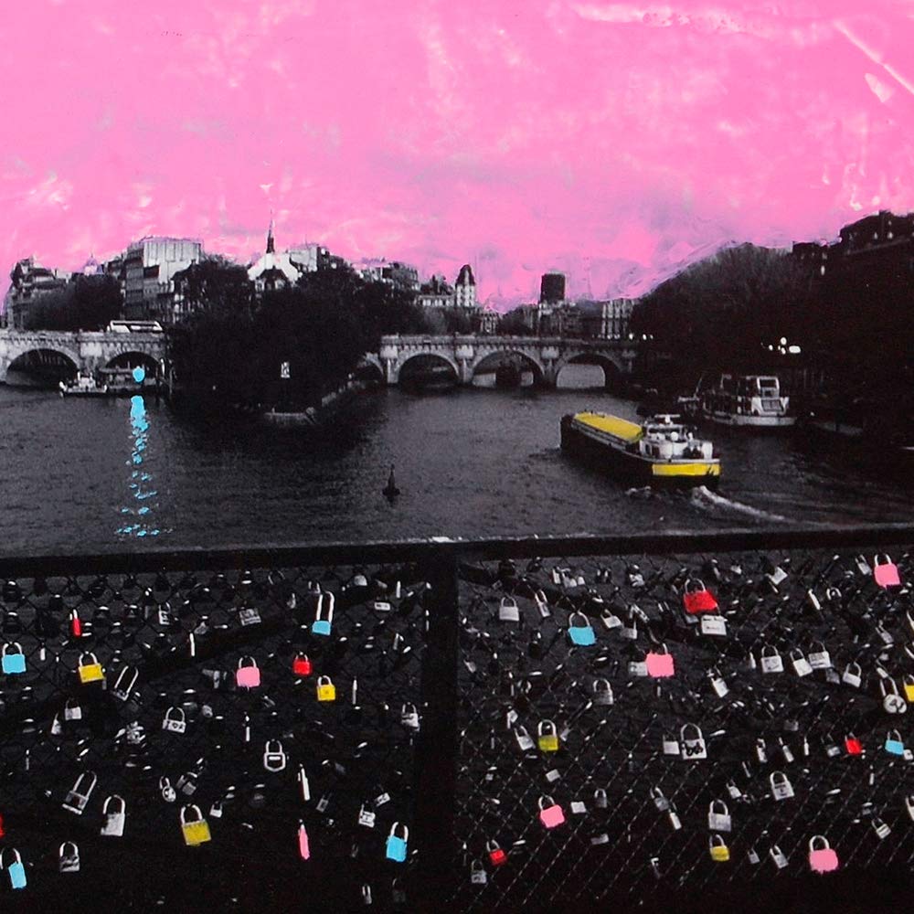 International Graphics - Finished Picture - Riccardo, Simonutti - ''Pont Neuf''- 30 x 30 cm - Direct printing on acrylic glass