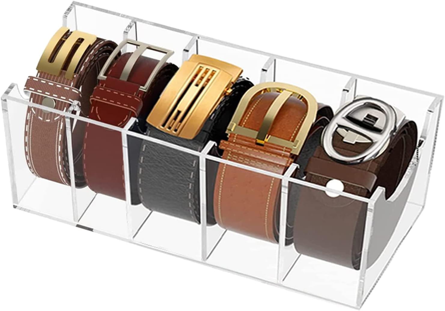 Belt Organizer for Closet，Belt Holder for Closet，Tie and