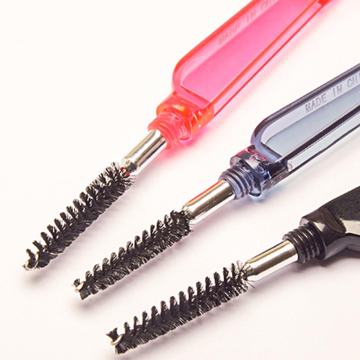 Tofficu 10pcs Eyelash Comb Brush and Makeup Eyebrow Grooming Brush Set for Precision Lash Shaping and Brow Styling in Beauty Routine
