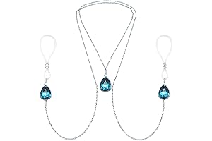 Non-Pierced Nipple Chains Jewelry With Faux Nipple Piercing Rings