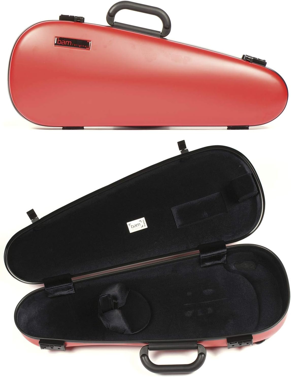 Bam Overhead Hightech 4/4 Violin Case, Orangey Musical