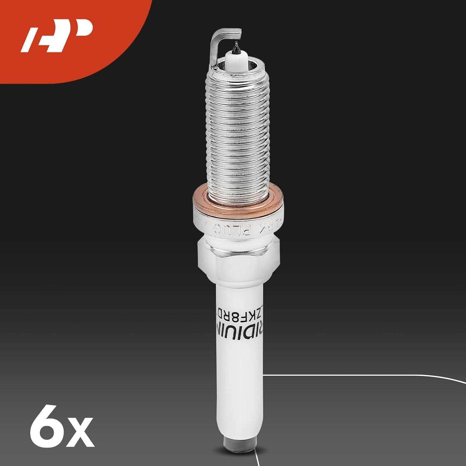 A-Premium Set of 6 Ignition Coil Pack and Iridium Spark Plugs Compatible with Mercedes-Benz W212 Series E300 2015-2016, W212/S212 Series E350 2014-2016, W212 Series E400 2014, 3.5L