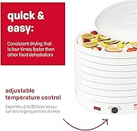 Vista 2 de Nesco FD-1018A Gardenmaster Deshidratador de alimentos, 1000 vatios