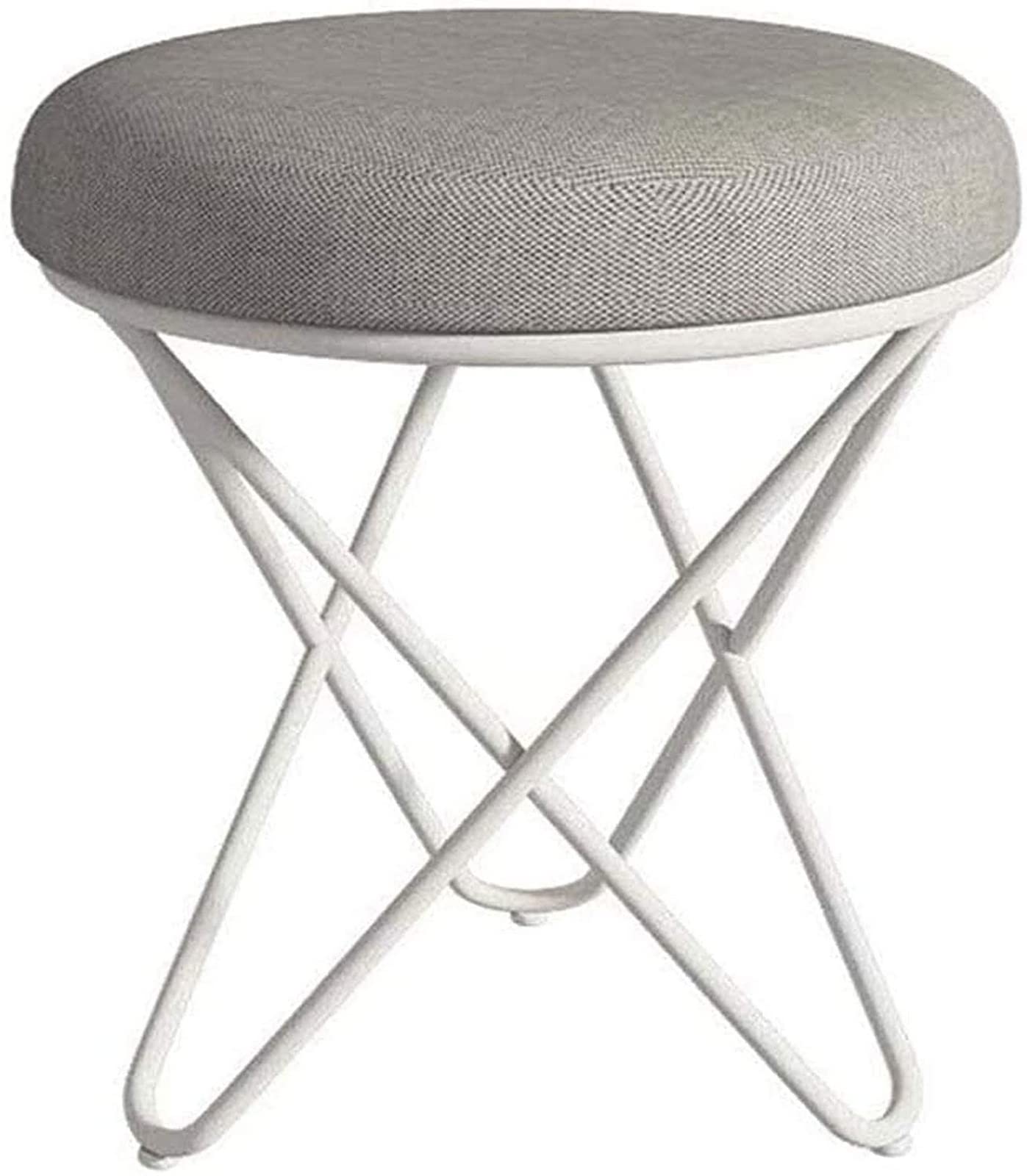 Tabouret de Maquillage Léger et Stable, Banc de Salon Gain de Place 35x45cm
