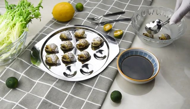 CLISPEED Escargot Besteck Set - 4-teilig Edelstahl, Schneckenzangen & Gabeln