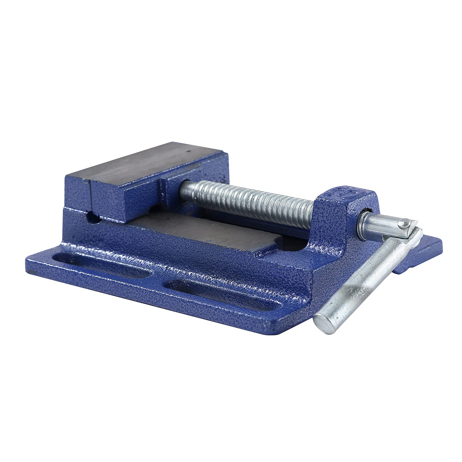 Morsa A Croce Per Trapano A Colonna 75mm – Ghisa, Serraggio 67mm, Corsa 90x85mm, Per Fresatrici E Officine