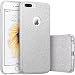 iPhone 7 Plus Case,Eraglow iPhone 7 Plus Back Cover Sparkle Shinning Protective Bumper Bling Glitter Case for 5.5 inches iPhone 7 Plus (Silver)