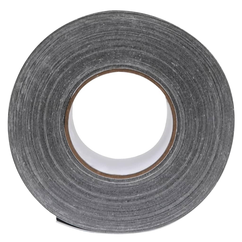 Cinta antideslizante negra 0,1 x 20 m PVC | Para interior y exterior, grano 80, fuerte adherencia, resistente al agua, se puede cortar