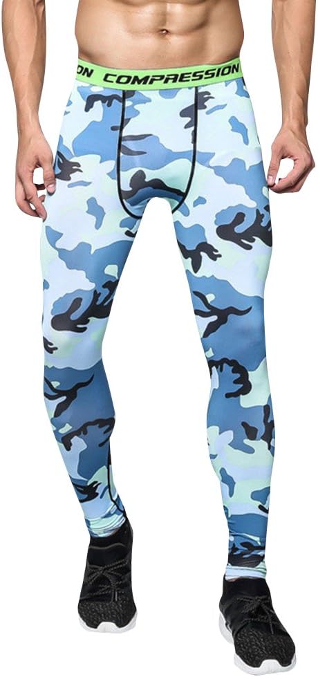 MISSMAO Sportbroek voor heren, compressiebroek, lange basislaag, leggings MISSMAO Sportbroek voor heren, compressiebroek, lange basislaag, leggings