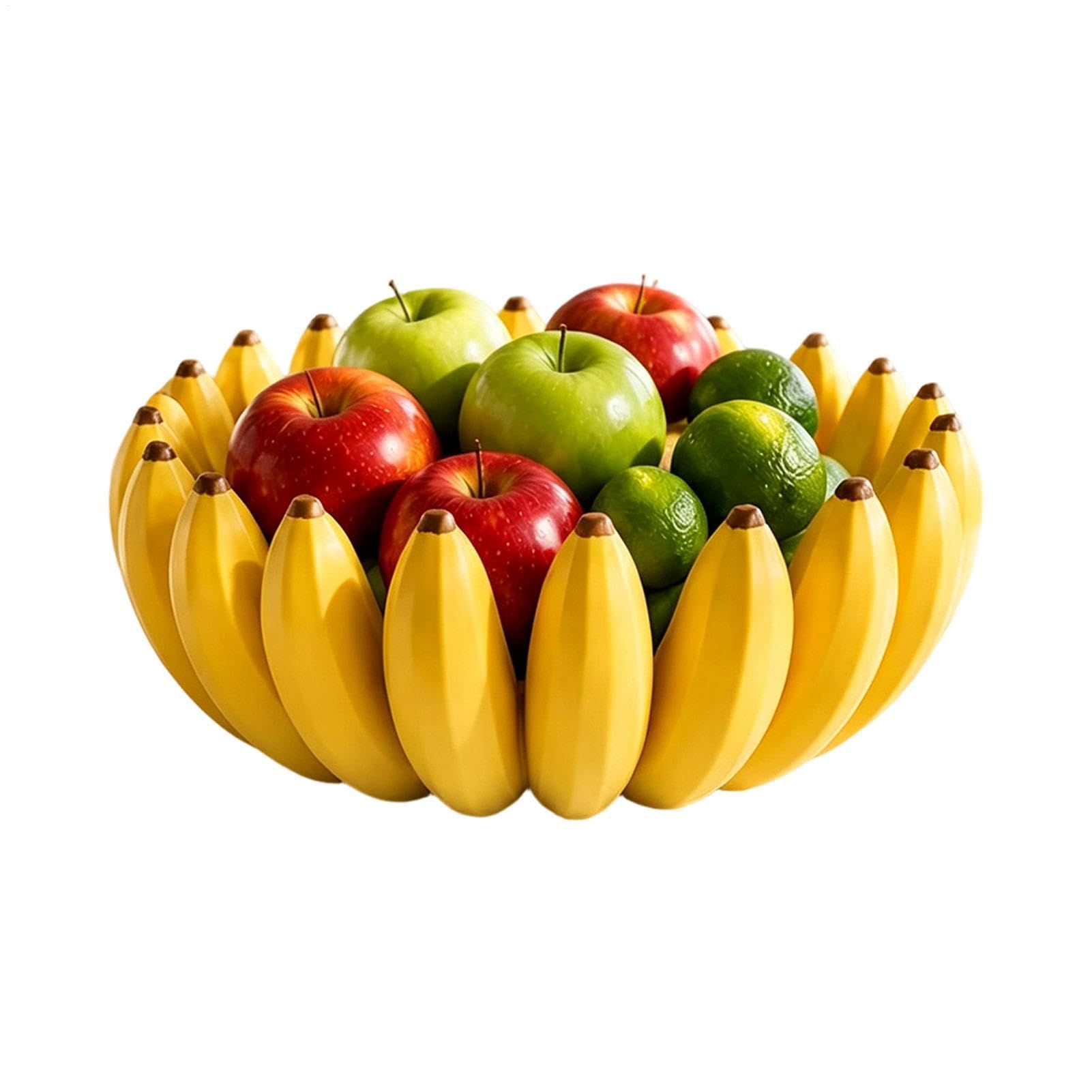 Frutero de plátano decorativo y elegante para lucir dulces en tu cocina o mesa de salón