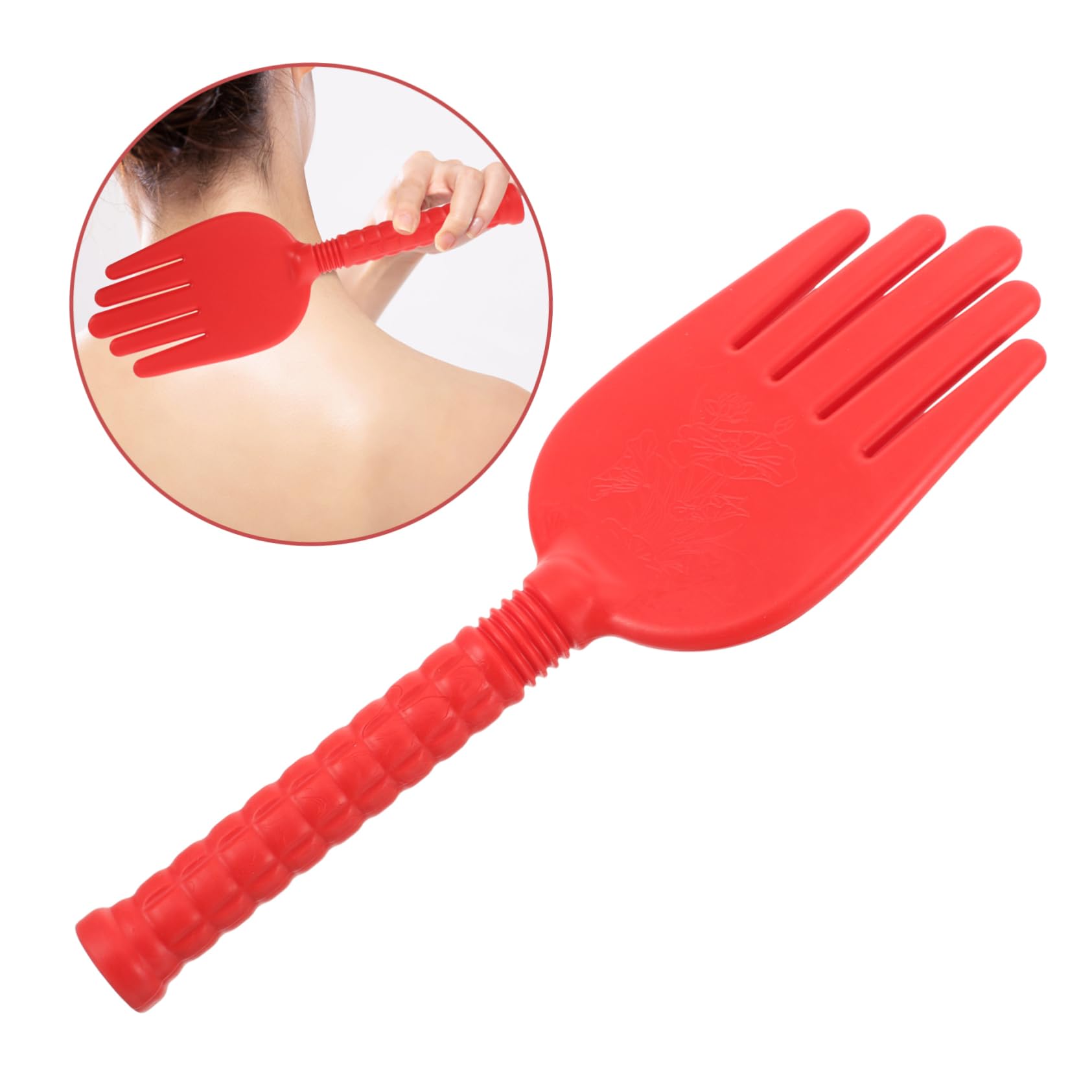 VALICLUD 4 Teiliges Fünf Finger Massagegerät Shot Bob Massagegerät Tragbares Schulter Handmassagegerät Selbstmassagegerät Pat Tool Rückenmassage Pat Massagehammer