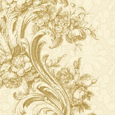 DECORLINE -20 Tovaglioli Carta ' Baroque Style