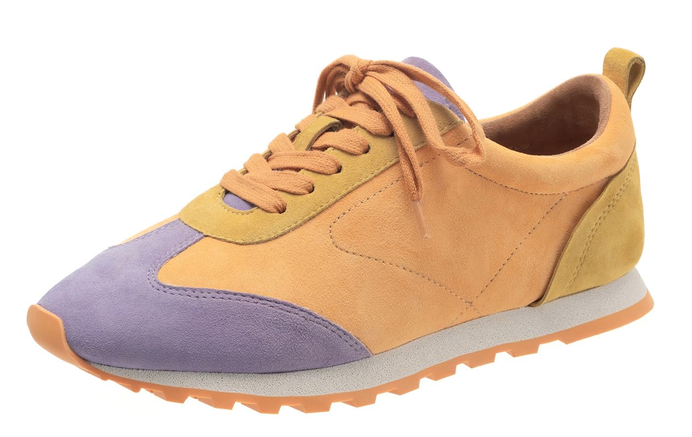 Women's Caren in Purple/Orange/Yellow Suede - Size 35 M