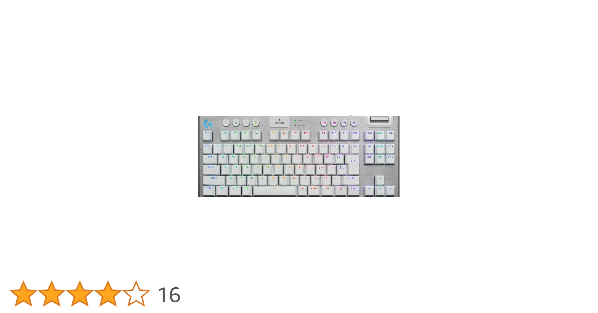 箱付き新品同様】Logicool G G915 X タクタイル ホワイト G915 X TKL