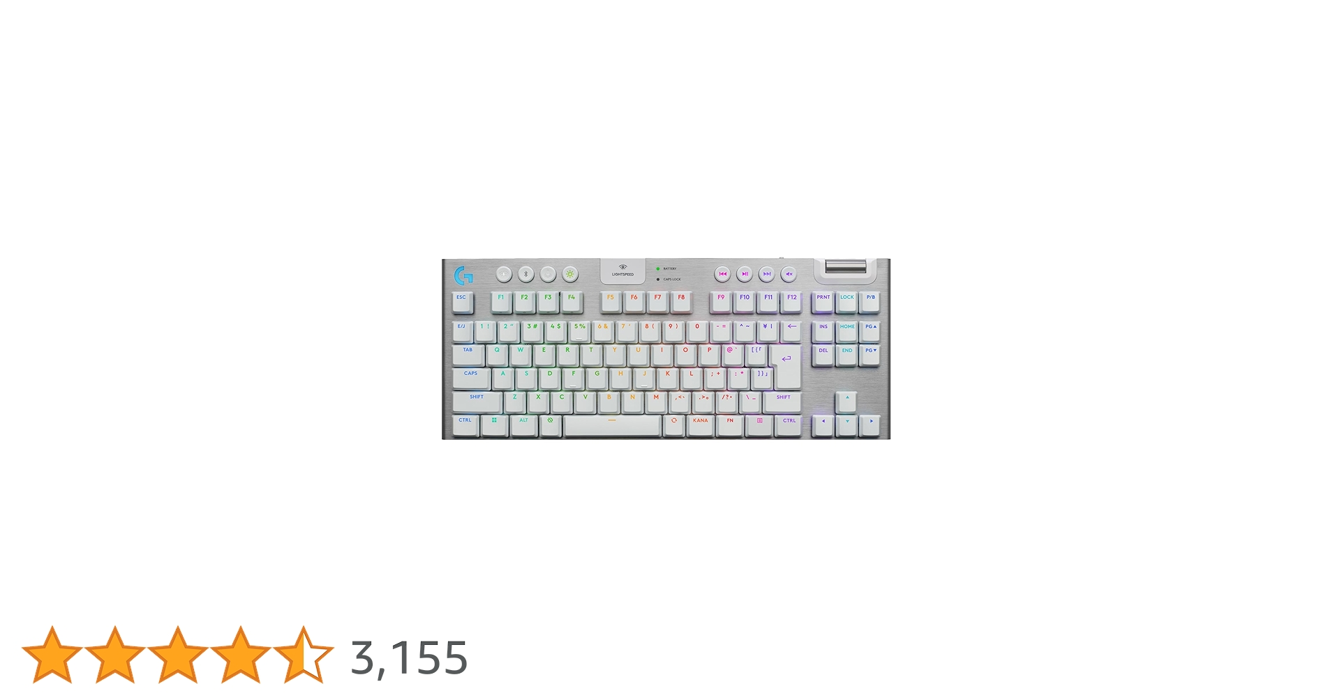 【ワケあり】G915 X LIGHTSPEED TKL キーボード 本体 ゲーミングキーボード G915 X LIGHTSPEED(タクタイル) ブラック