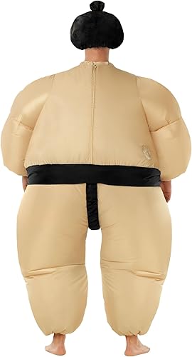 Miniatura 4 de Morph Trajes de lucha de sumo para adultos, disfraz de luchador de sumo para adultos, disfraz inflable de Halloween para adultos, disfraces