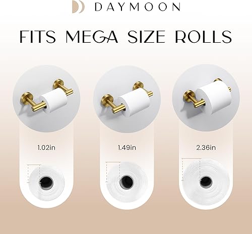 Miniatura 32 de Day Moon™ Soporte de papel higiénico cromado con repisa y caja dispensadora de toallitas desechables, con almacenamiento, montaje en pared Cromo