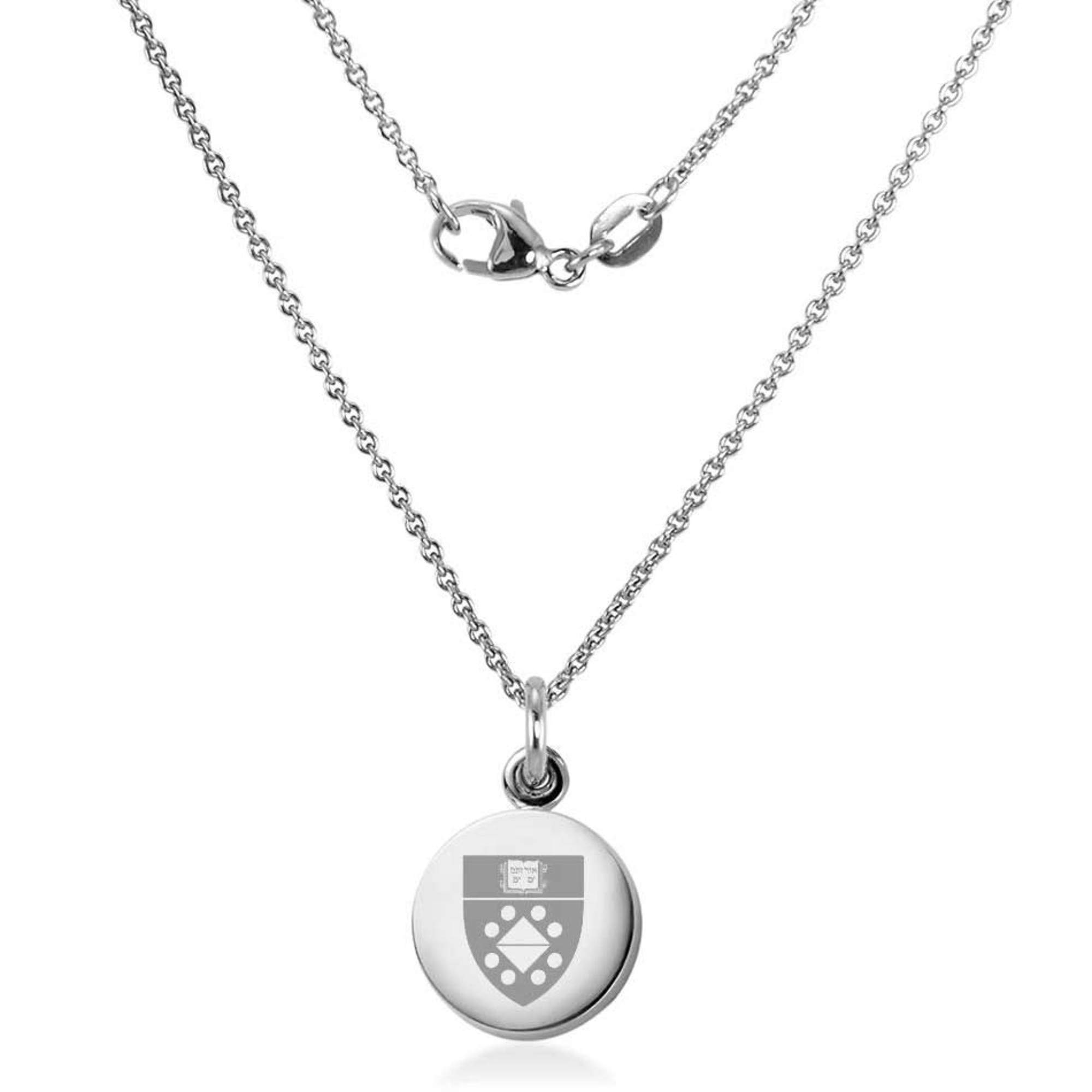 M. LA HART Yale SOM Necklace with Charm in Sterling Silver