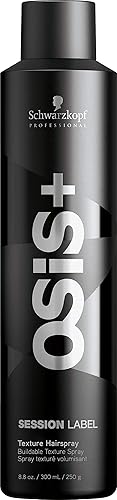 Schwarzkopf OSIS Session Label TEXTURE Hair Spray kit estilista spray para el cabello 88 oz 101fl oz Tamaño original