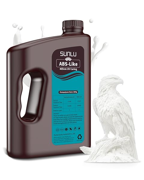 SMPRINZ 3 kg Resina UV per 3D - Cura Rapida & Precisione Alta - Dettaglio